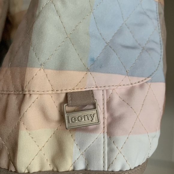 Leony Women’s Quilted Horse Patch Embroidered Snap On Jacket Size Medium - Picture 11 of 17